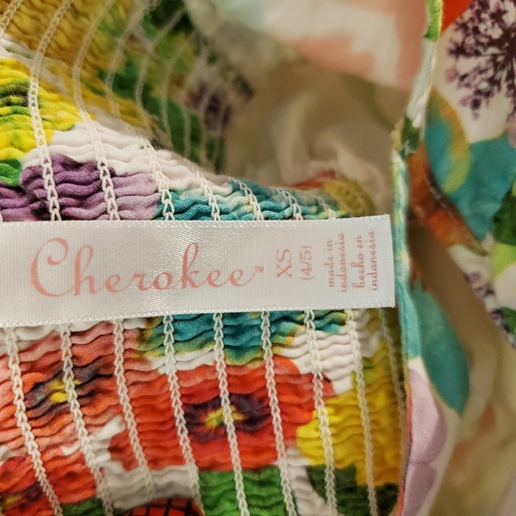 Floral Spring Dress Girls Size 4/5 - Picture 5 of 5